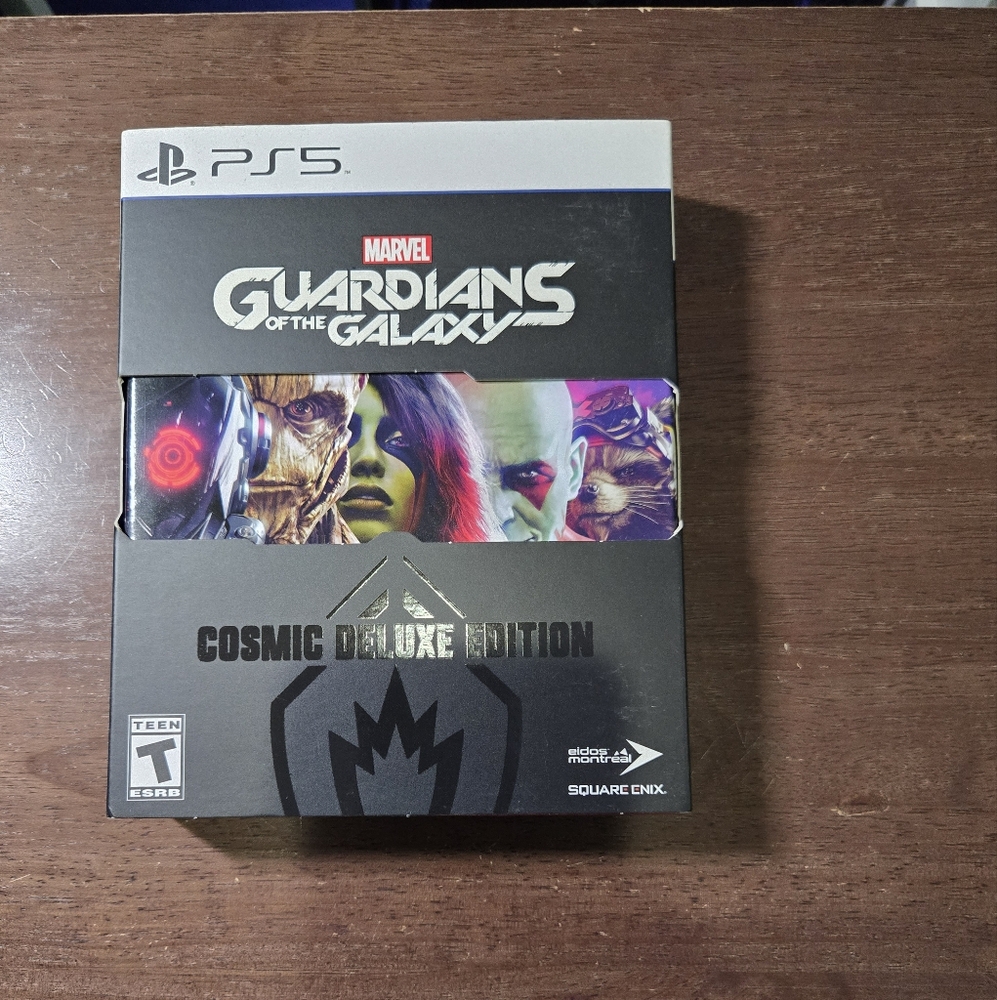 Marvel Guardians of the Galaxy Cosmic Deluxe Edition for PS5 - Black